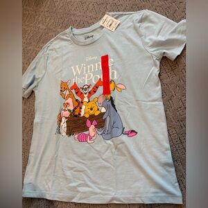 Disney Winnie the Pooh Light Blue Tee